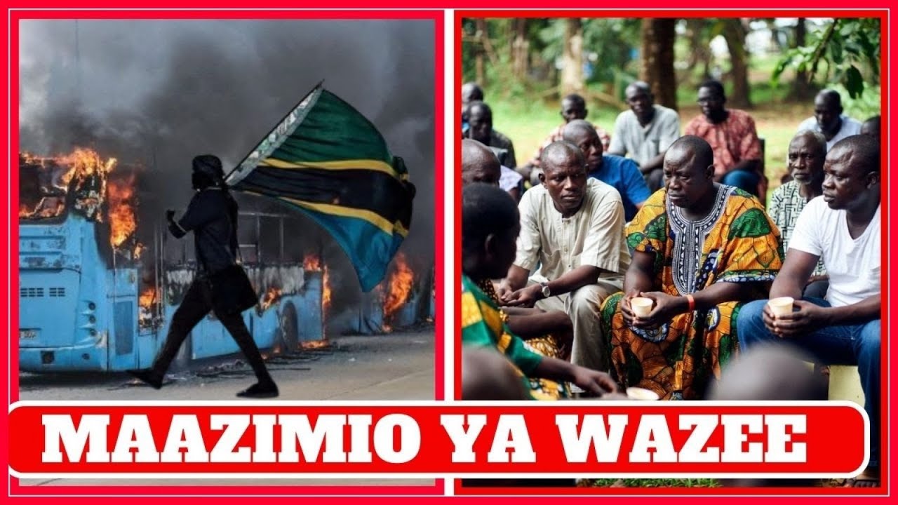 WAZEE WAMEKAA NA KUAMUA MAMBO HAYA KUHUSU KILICHOTOKEA TAREHE 29 OCT/HUU HAPA MSIMAMO WAO..
