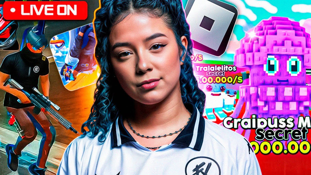 LIVE ON🔴HOJE VOU DAR MUITO CAPA NO FF🥶 TEM EVENTO NO BRAINROT 🔥- FREEFIRE&nbsp;AO&nbsp;VIVO-FX MAISA AO VIVO🦄💙