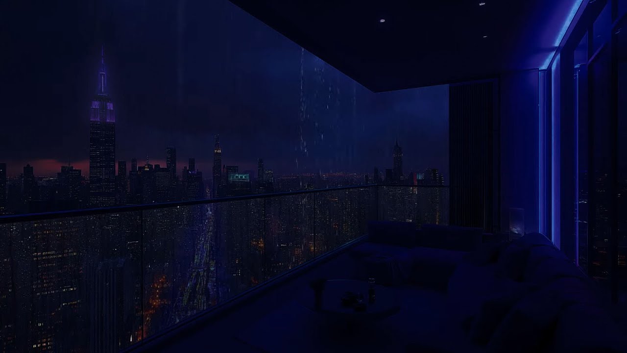 Anxiety Detox, Deep Sleep with Rain Sound🌧️ Clear Stress Pathways & Restore Mental Clarity NY City