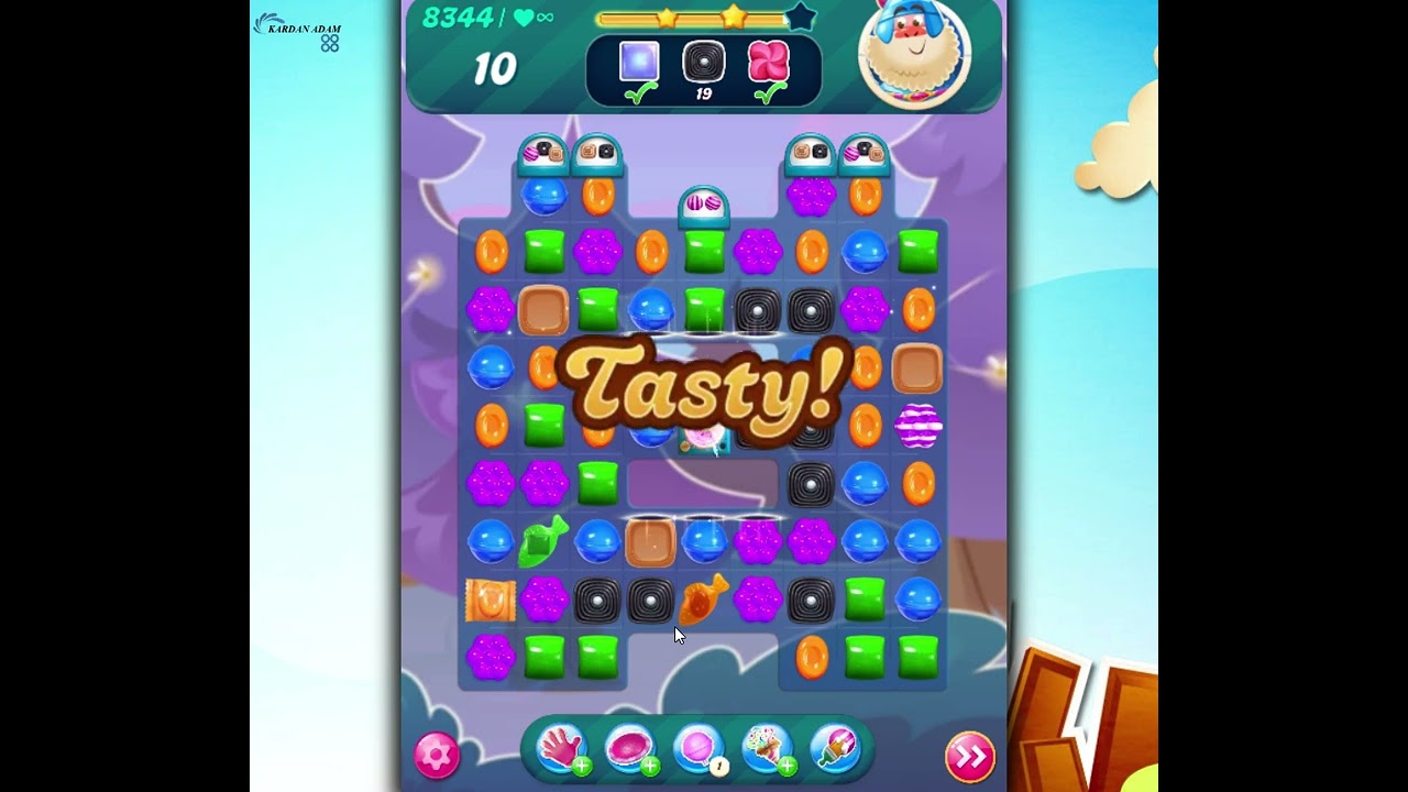 Candy Crush Saga Level 8344