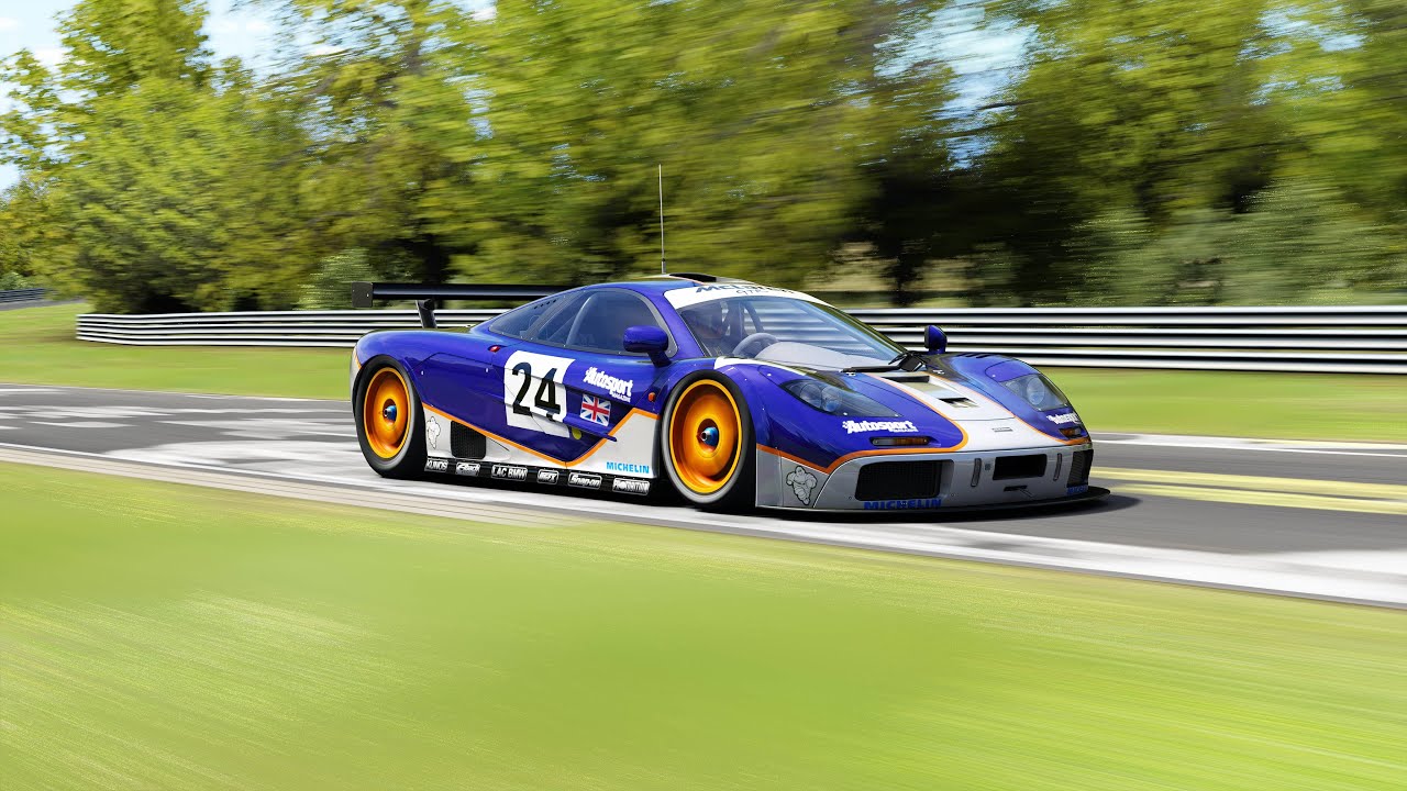 McLaren F1 GTR remake en Nürburgring | Assetto Corsa