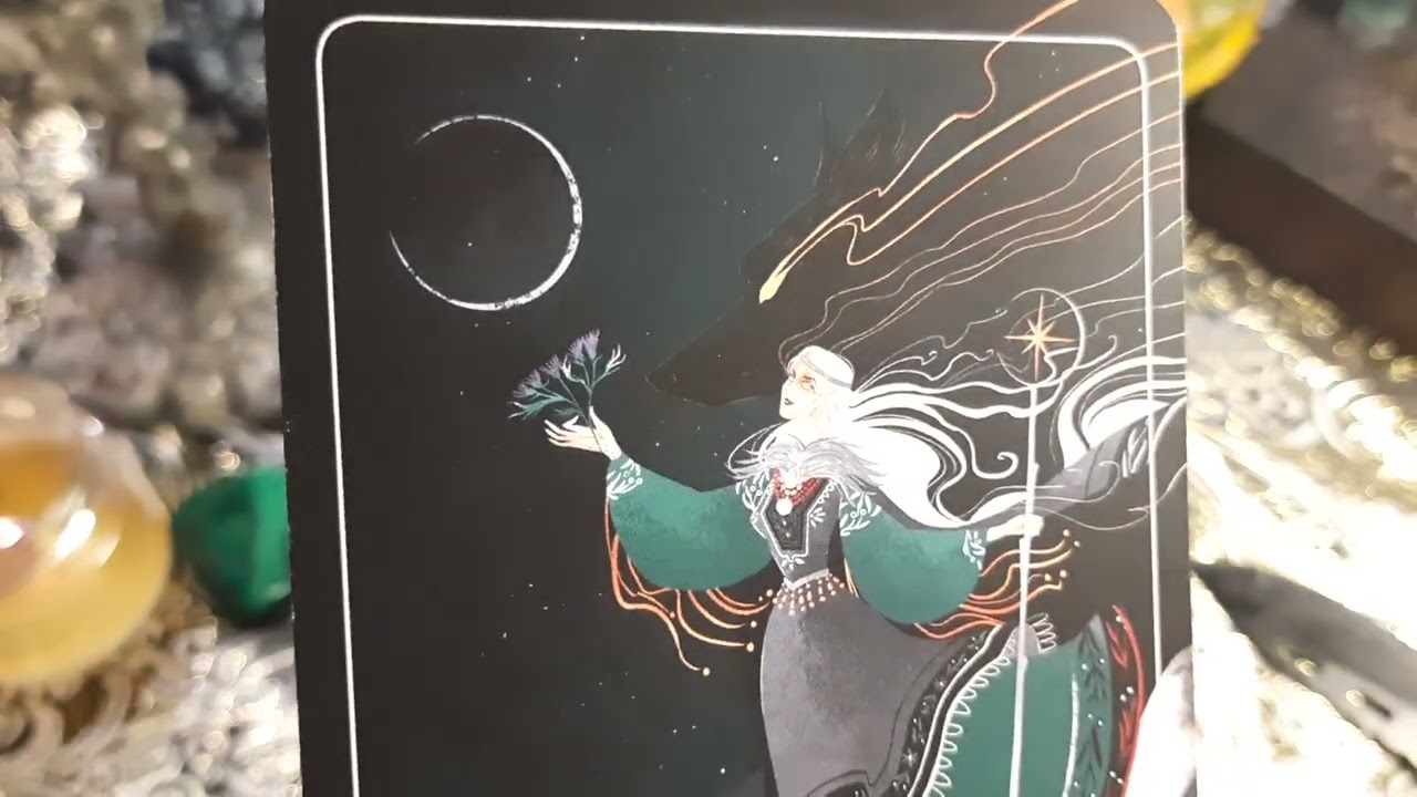 Распаковка Таро ЛУННОЙ ВЕДЬМЫ. Мой Краш!!!! 🌛🌕🌜