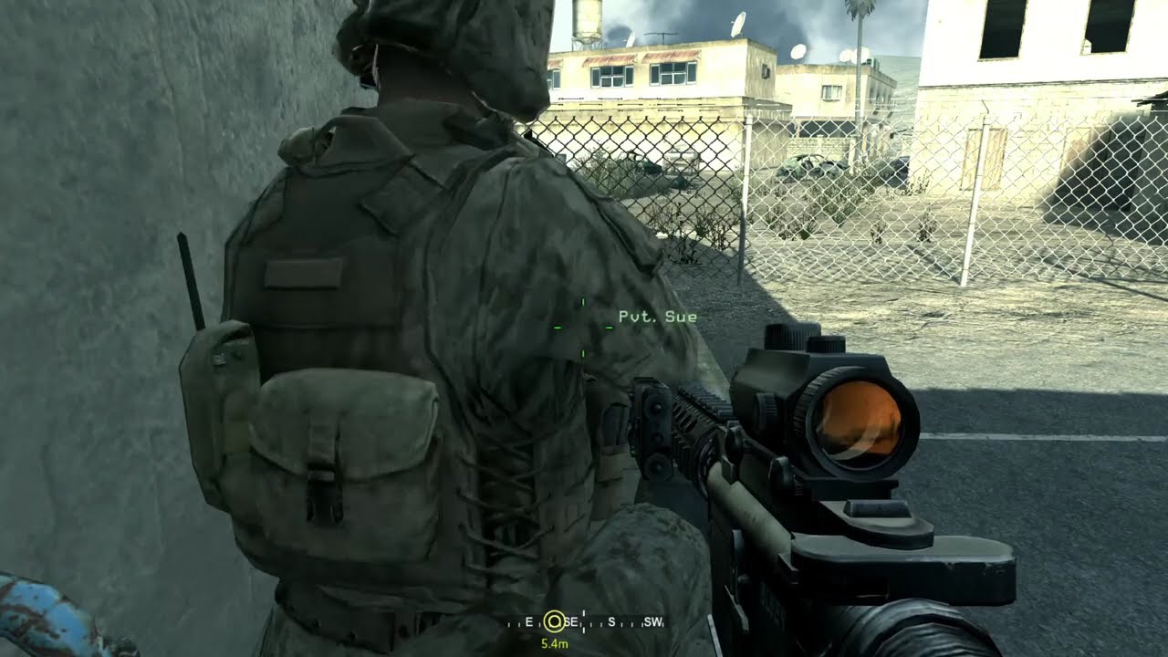 Call of Duty 4: Modern Warfare 1 – mission 3 “Charlie Don’t Surf”