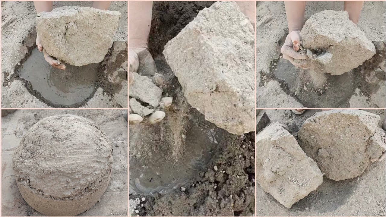 Full Tub crumbling P-2 Crunchy huge chunks crumbling in water on floor Asasmr sleepaid