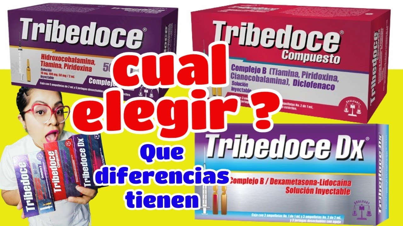 ✅TRIBEDOCE COMPUESTO, Dx y 50,000 ¿Cuál es MEJOR? para el DOLOR y que DIFERENCIAS tienen