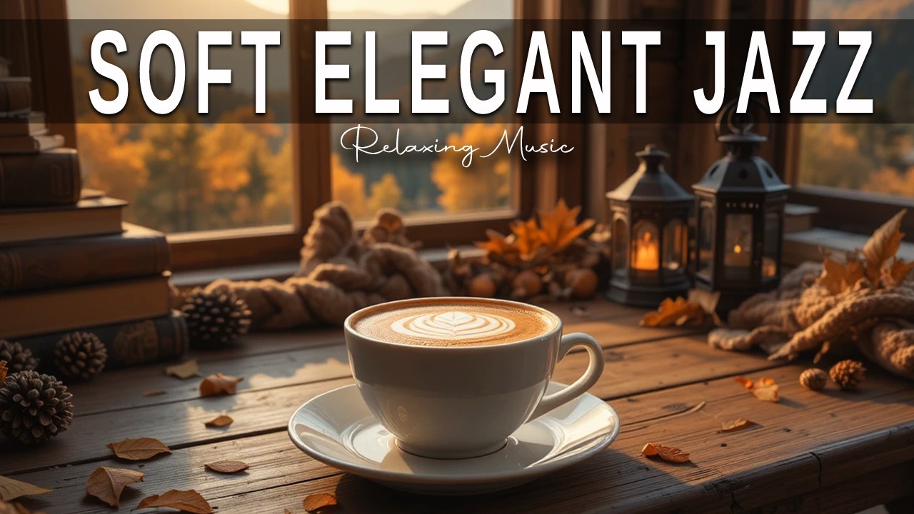 Soft Elegant Jazz ☕ Bossa Nova instrumental for Holiday, Studying and Great Moods
