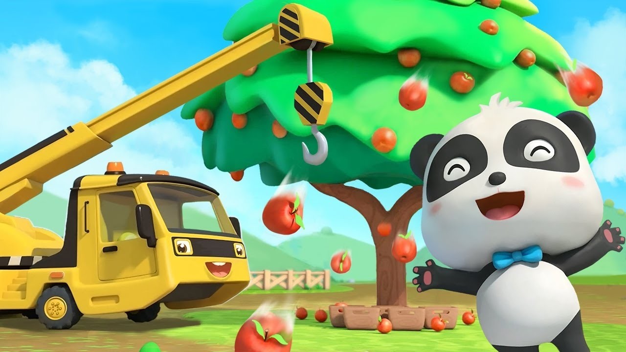 The Excavator Song | Construction Vehicles | Nursery Rhymes & Kids Song | BabyBus - Cars World