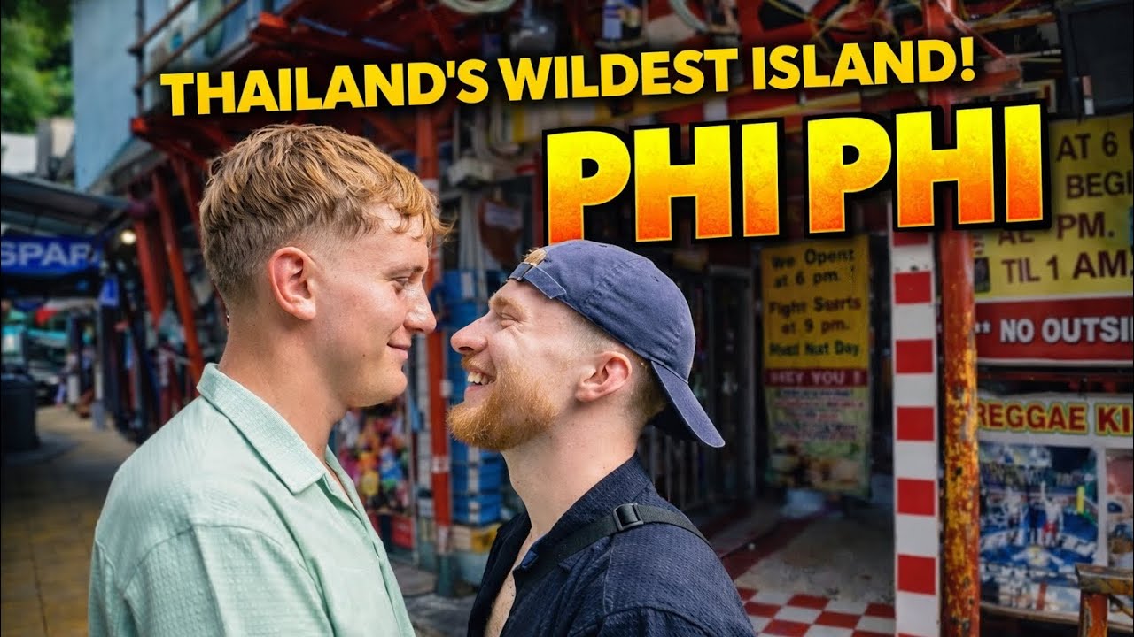 WE SPENT 4 NIGHTS ON THAILANDS WILDEST ISLAND, KOH PHI PHI!