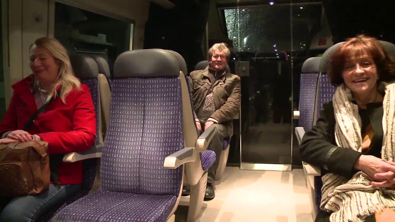 le train de retour à Fécamp