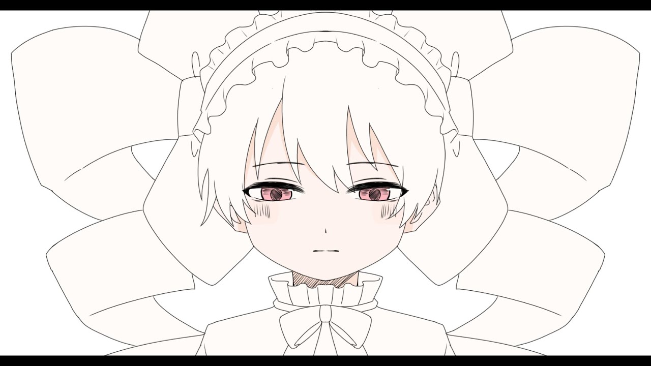 【手描き】夜桜二刃でももいろの鍵【夜桜さんちの大作戦】