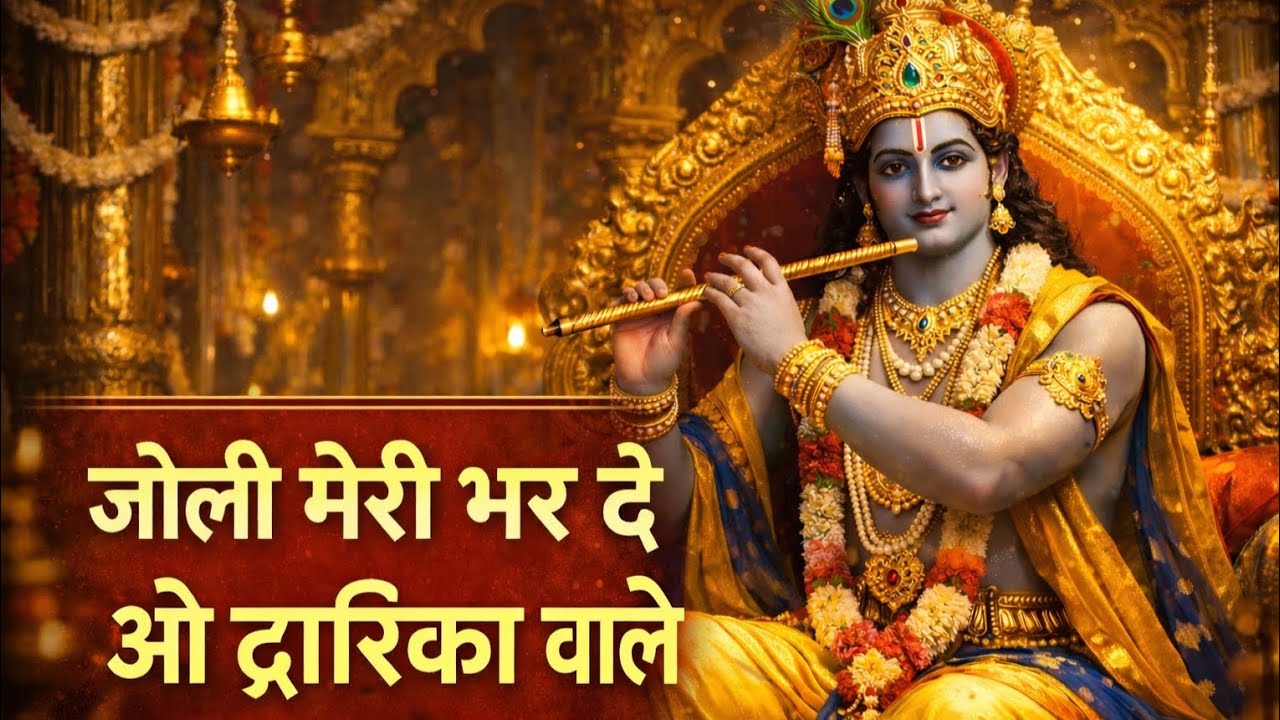 जोली मेरी भर दे ओ द्वारिका वाले 🙏 |               Superhit कृष्ण भजन 🙌 | Krishna Bhajan 2026