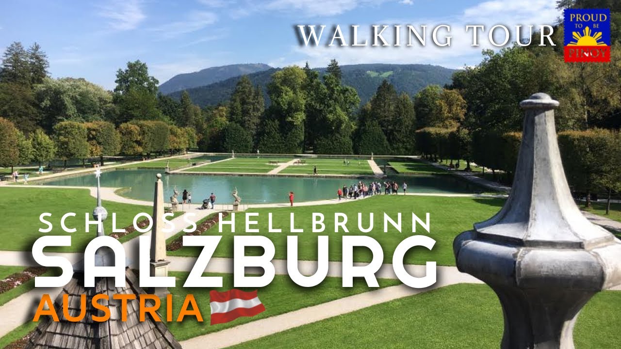 Schloss Hellbrunn Salzburg, Austria 🇦🇹 | Walking Tour