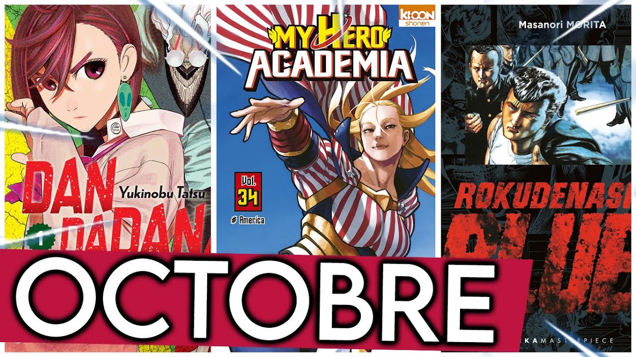 Il arrive ENFIN ! 👽 Les SORTIES MANGAS du mois d'Octobre 2022 ! 🚨