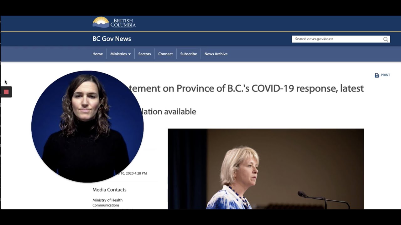 BC Government News: Latest Updates on COVID-19 in BC