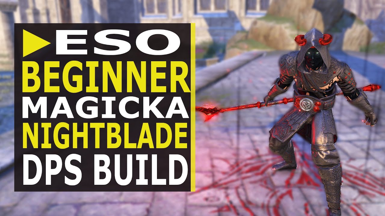 ESO Beginner Magicka Nightblade DPS Build | Waking Flame Patch 2021
