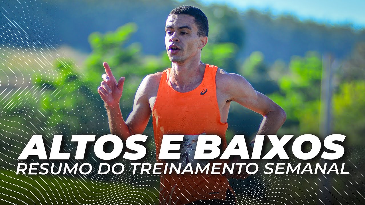 Altos e baixos: resumo do treinamento semanal 5 km