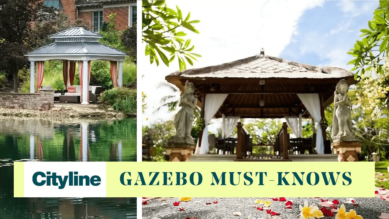 Everything you need to consider before installing a gazebo