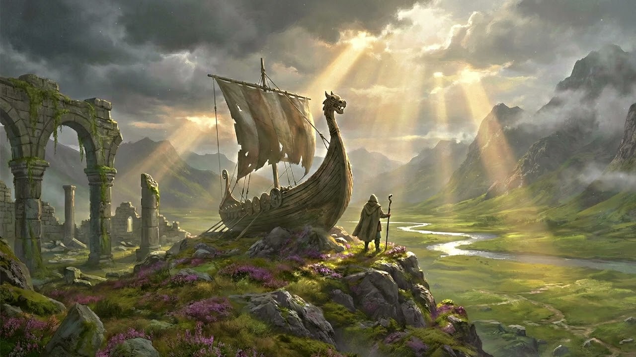 Old Ship Captain’s Quiet Horizon | Calm, Hopeful Fantasy Music for Rest & Reflection【作業用BGM】