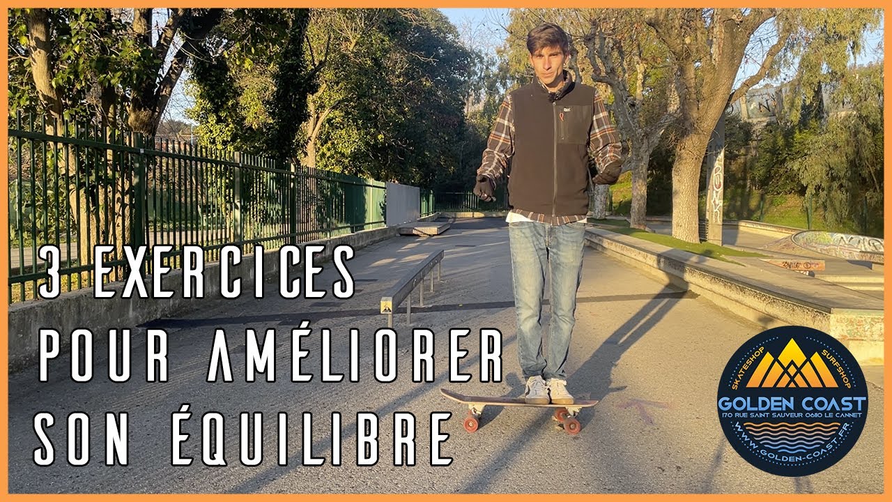 3 exercices pour améliorer son équilibre en surfskate 🏄‍♂️