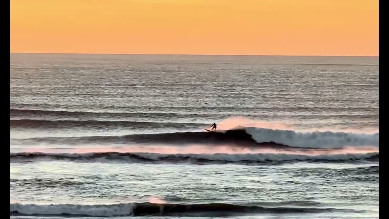 One wave before sunset - Westport Jan 15 2025