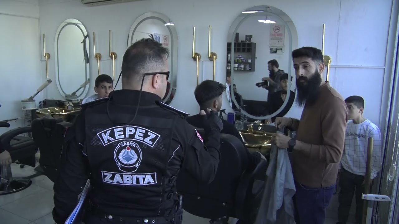 Kepez’de Berberlere Sıkı Denetim