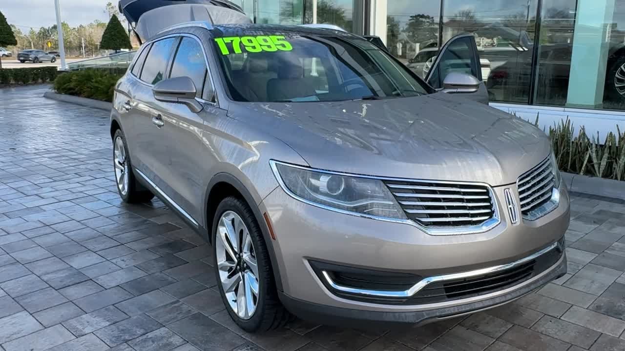 2018 Lincoln MKX Reserve FL Orlando, Winter Park, Windermere, The Villages, Deland