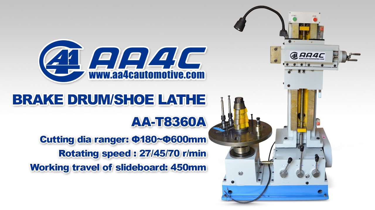 AA4C T8360A vertical brake drum boring machine