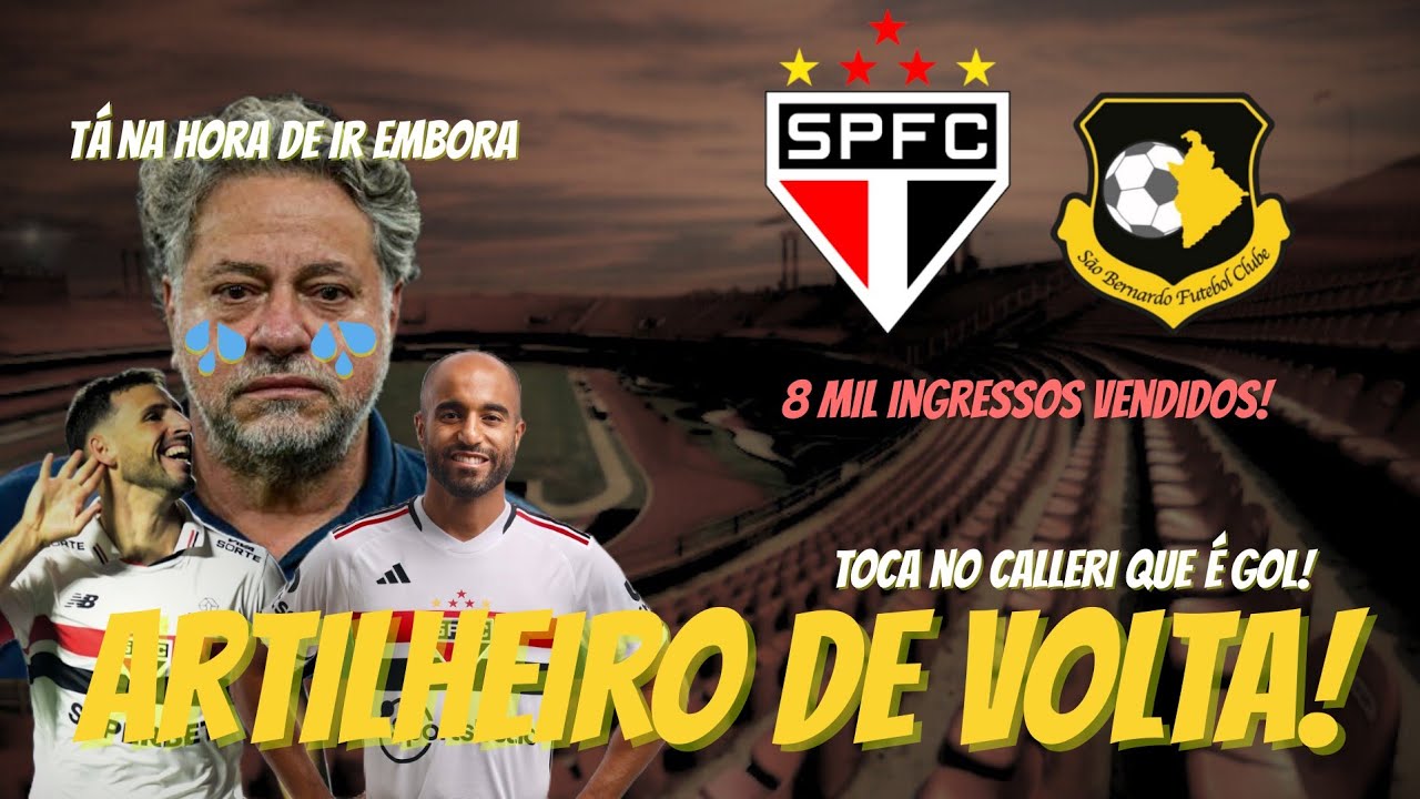 Morumbis vazio? Torcedor triste e 8 mil ingressos vendidos para São Paulo x São Bernardo