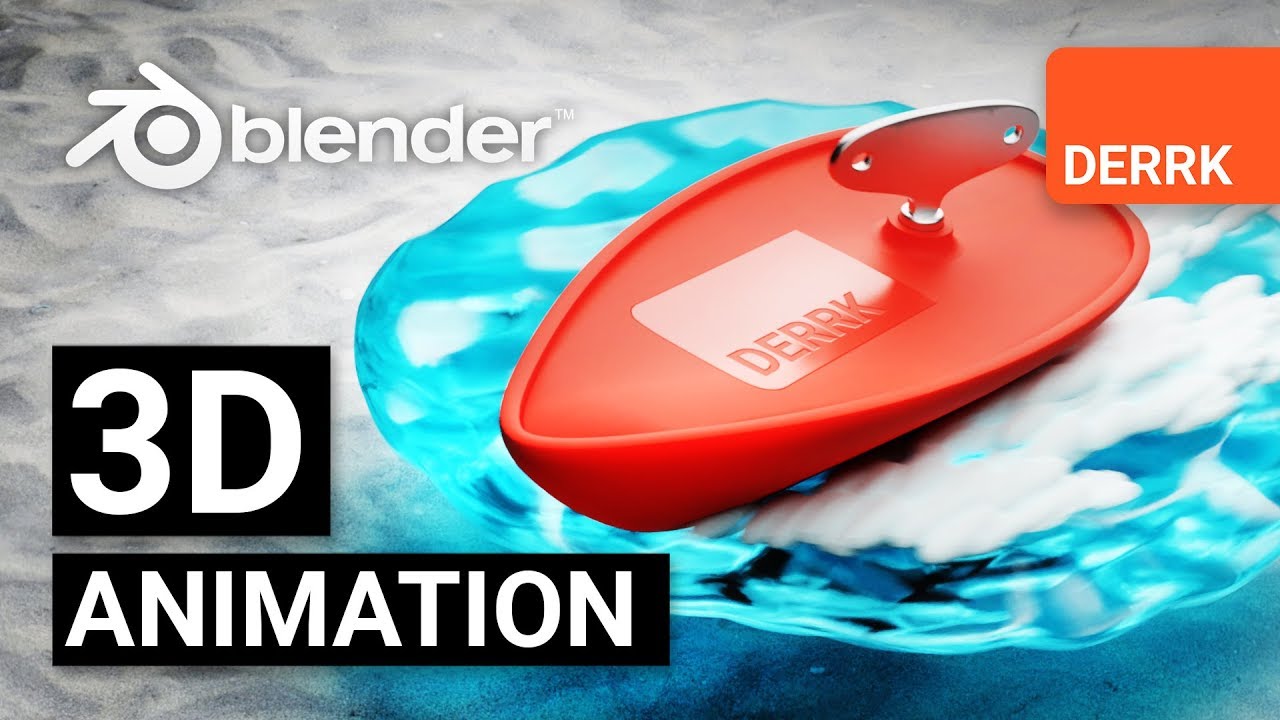 3D Animation in Blender 2.8 - Boat!