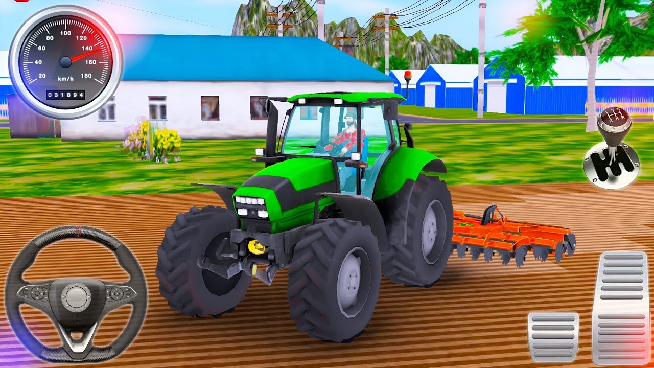 Indian Tractor Farming Simulator 3D - Farming Simulator Game - Android GamePlay