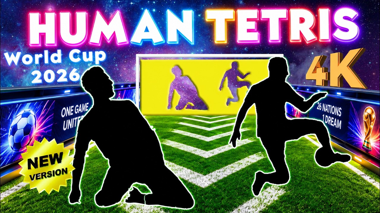 Immersive Interactive Warm Up - World Cup 2026 |  Viral Interactive Game FULL HD 4K For TV