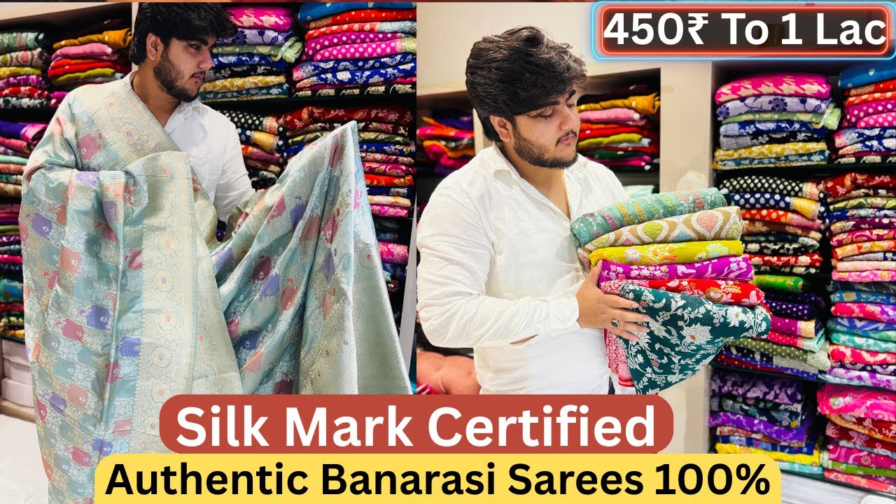 Banarasi Silk Sarees 2025 Hit Collection From Wholesaler | 450₹ - 1 Lac | In Varanasi