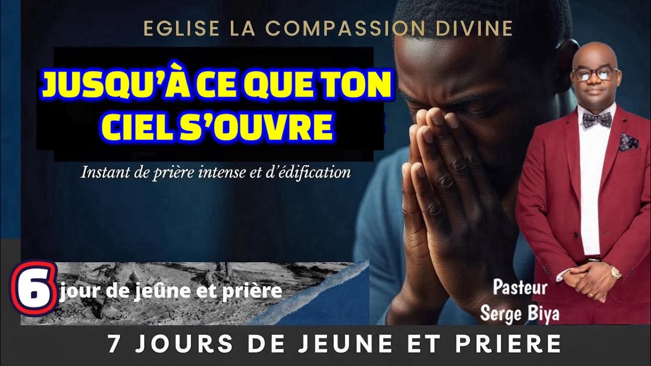 30 JAN 2026 | 7 JOURS DE JEÛNE ET PRIÈRE : SONDE-MOI Ô DIEU ET CONNAIS MON COEUR PASTEUR SERGE BIYA.