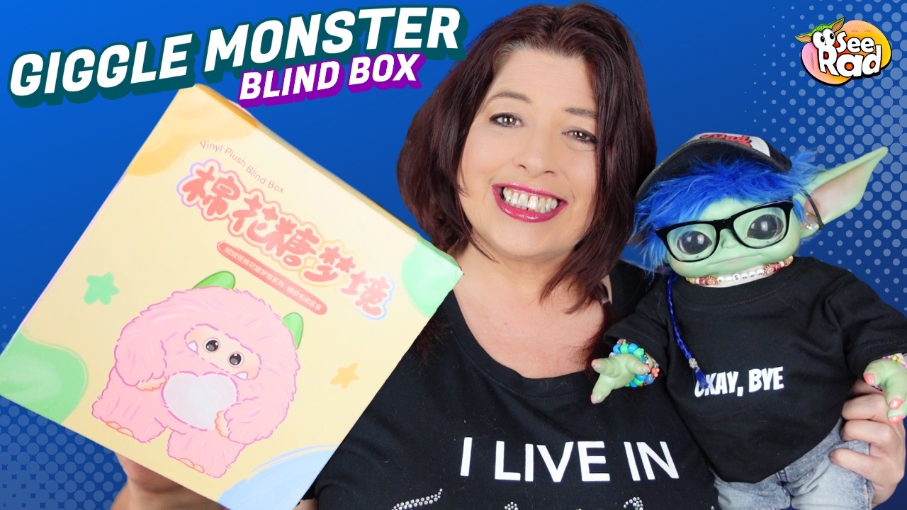 Giggle Monster Marshmallow Dreams Series Vinyl Plush Blind Box Unboxing