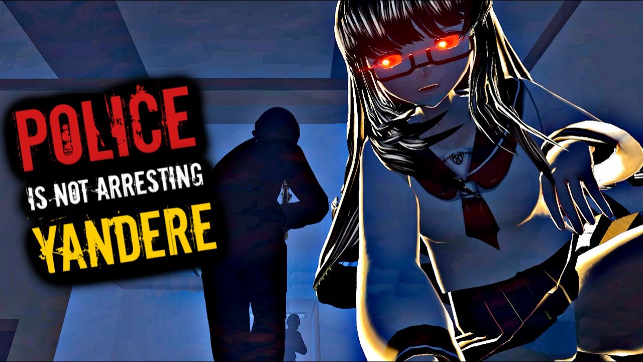 Yandere is Pretending in Front Of Police (YANDERE PLUS ESCAPE)