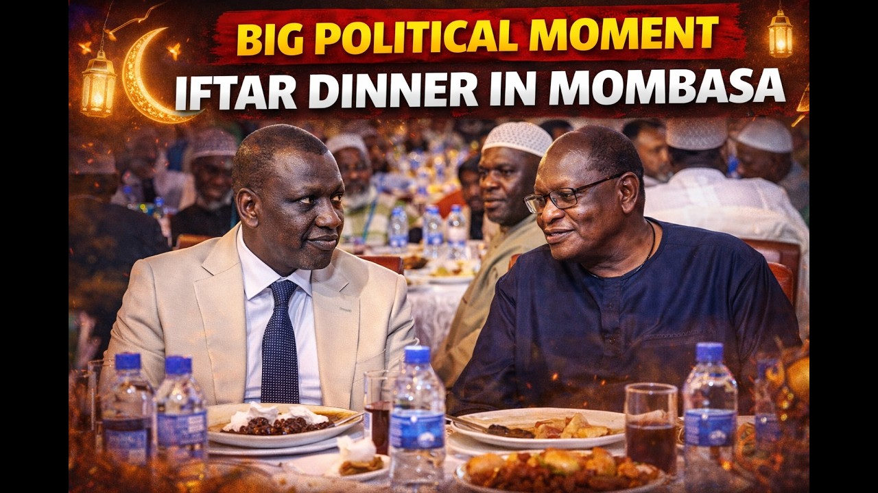 LIVE; Ruto, Oburu Odinga & Top Leaders Attend Historic Iftar in Mombasa!”