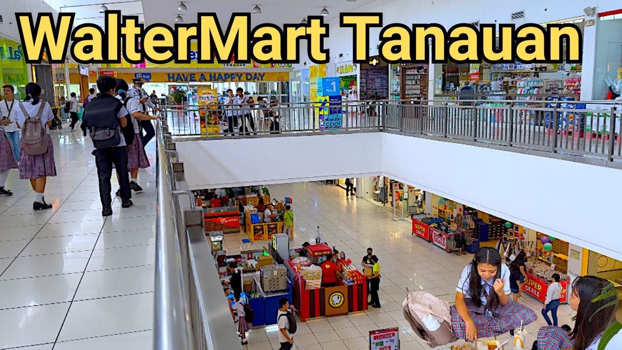 What's Happening at WalterMart Tanauan City Philippines