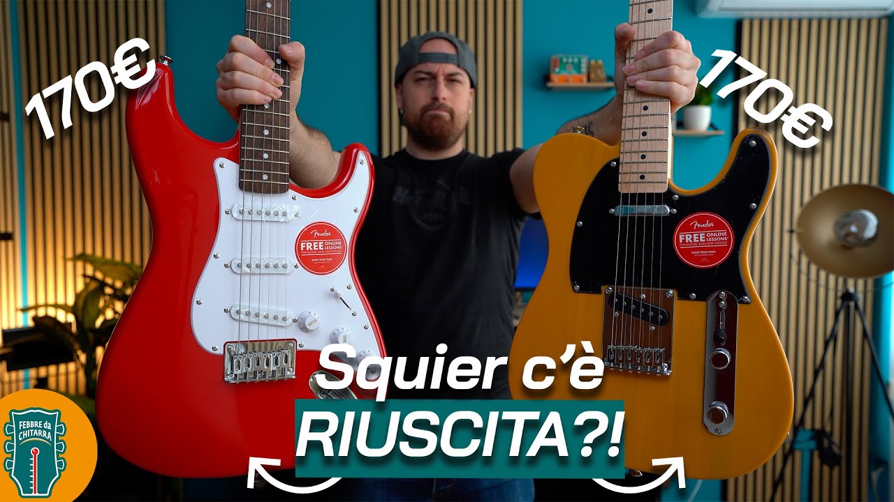 Squier Sonic,  la Migliore CHITARRA per INIZIARE? | StrumentiMusicali.Net