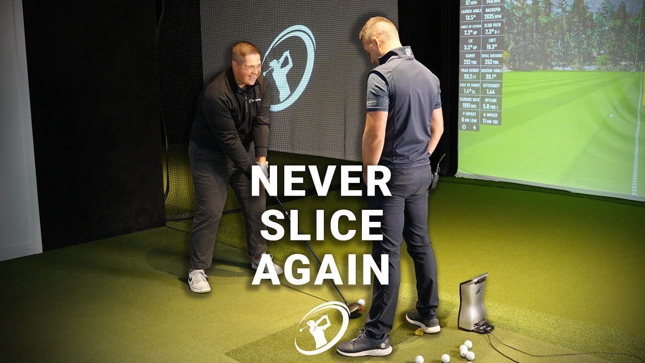 NEVER SLICE AGAIN // Working on Mike's In-to-out Swing