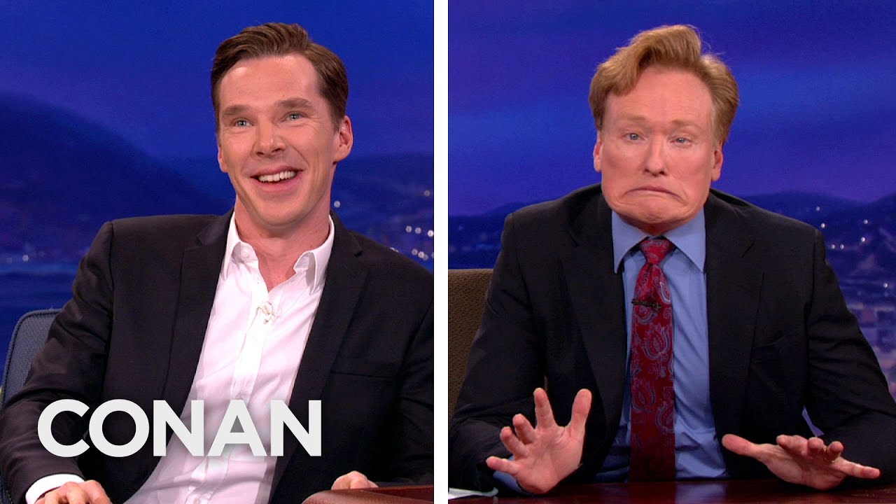 Benedict Cumberbatch Gives Conan Dragon Acting Lessons | CONAN on TBS