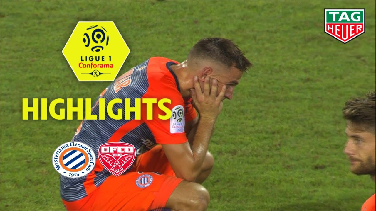 Montpellier Hérault SC - Dijon FCO ( 1-2 ) - Highlights - (MHSC - DFCO) / 2018-19