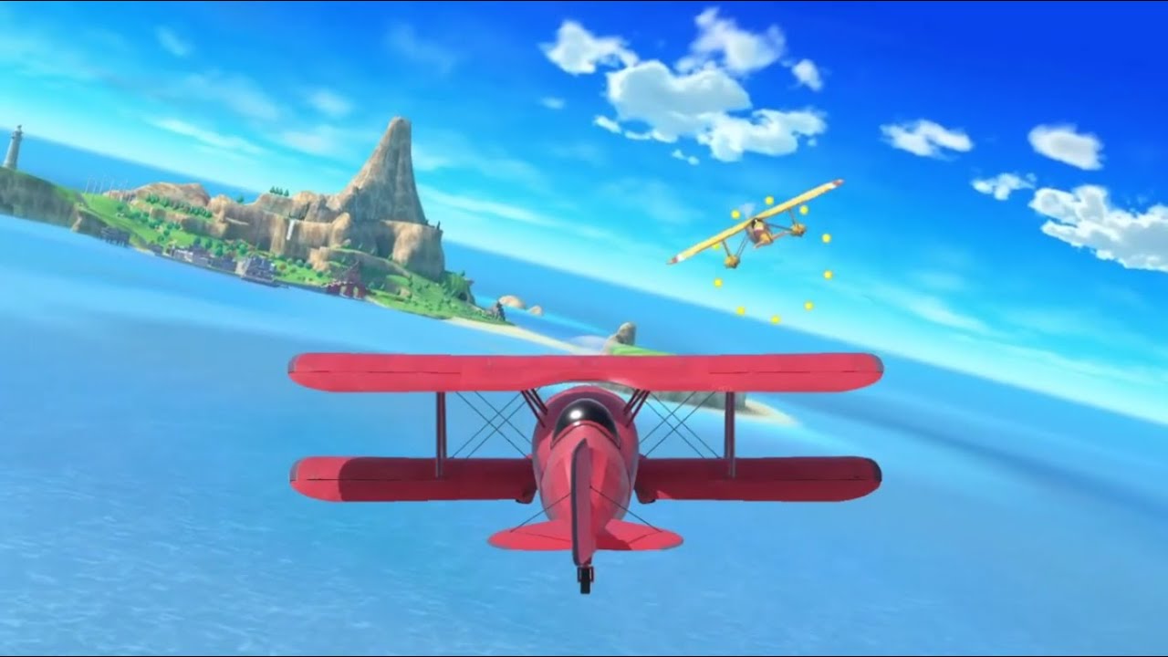 Pilotwings | Super Smash Bros Ultimate stage.