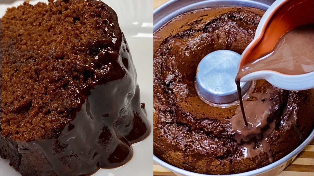 AGORA EU SÓ FAÇO BOLO DE CHOCOLATE ASSIM!! FÁCIL E SUPER MOLHADINHO
