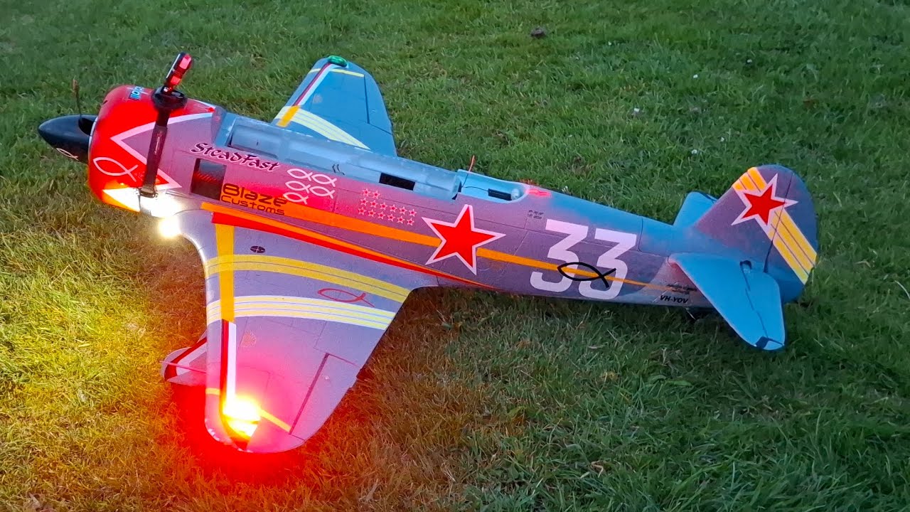 hobbyking Yak-11 Steadfast. 120mph. important message at 29mins.please watch till the end