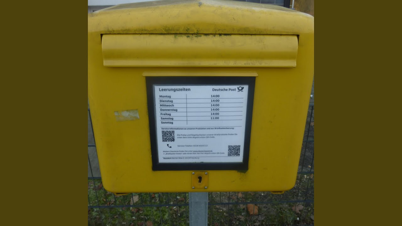 Du schriebst mir einen Brief