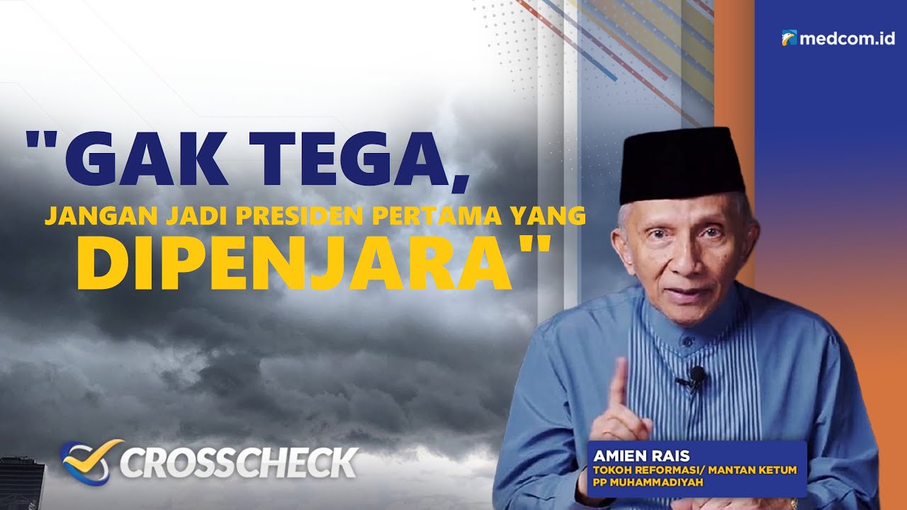 GEGER TAMBANG ORMAS, AMIEN RAIS SOROTI JOKOWI