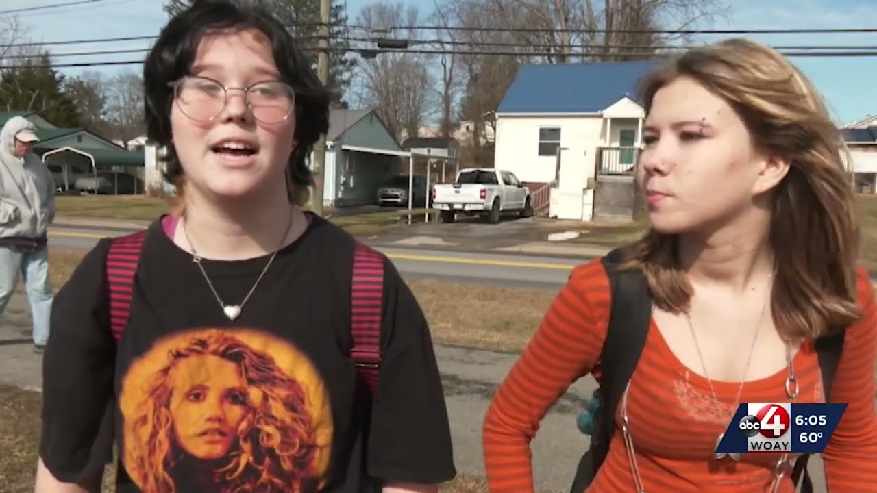 Oak Hill High School students walked out of class in protest of ICE in West Virginia