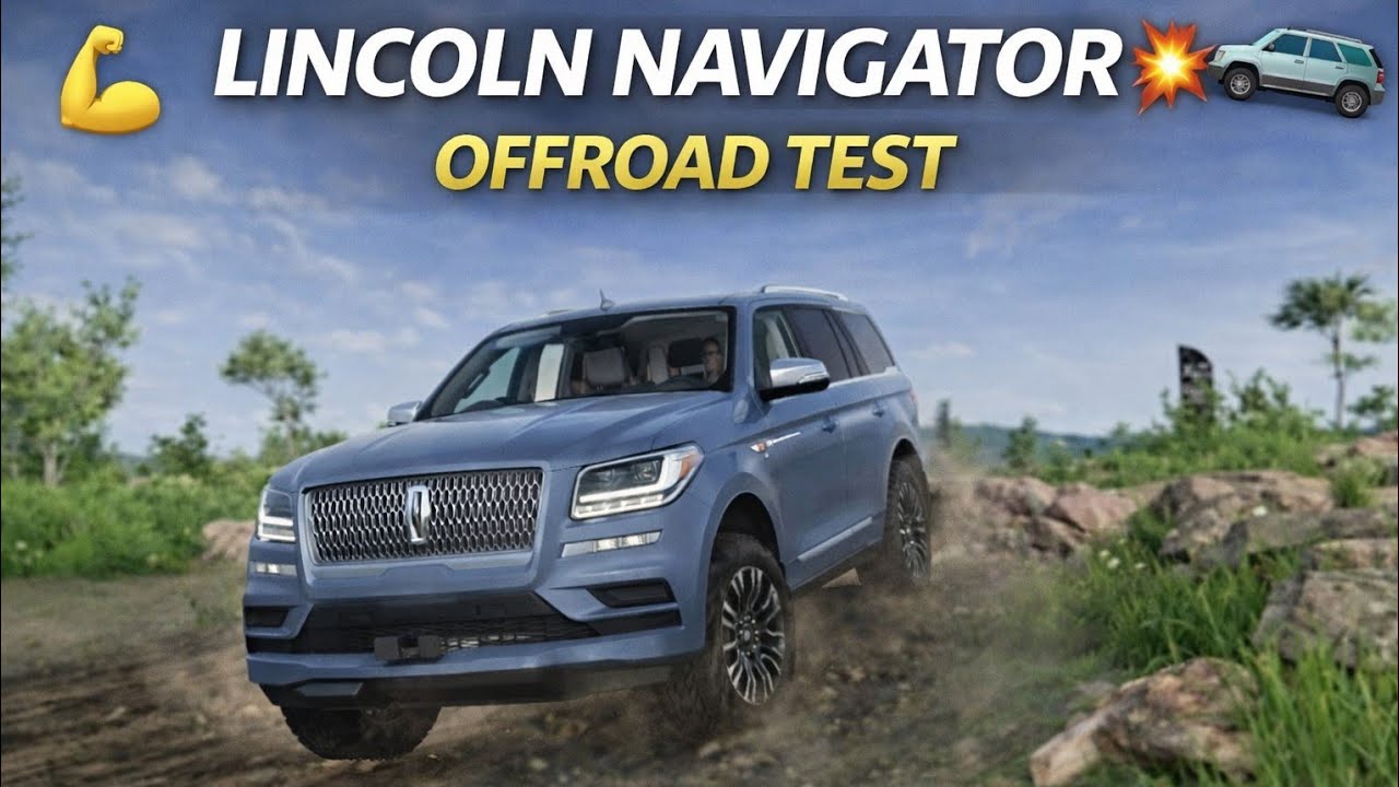 💪⚡️Lincoln Navigator | Offroad Test 🚙💥