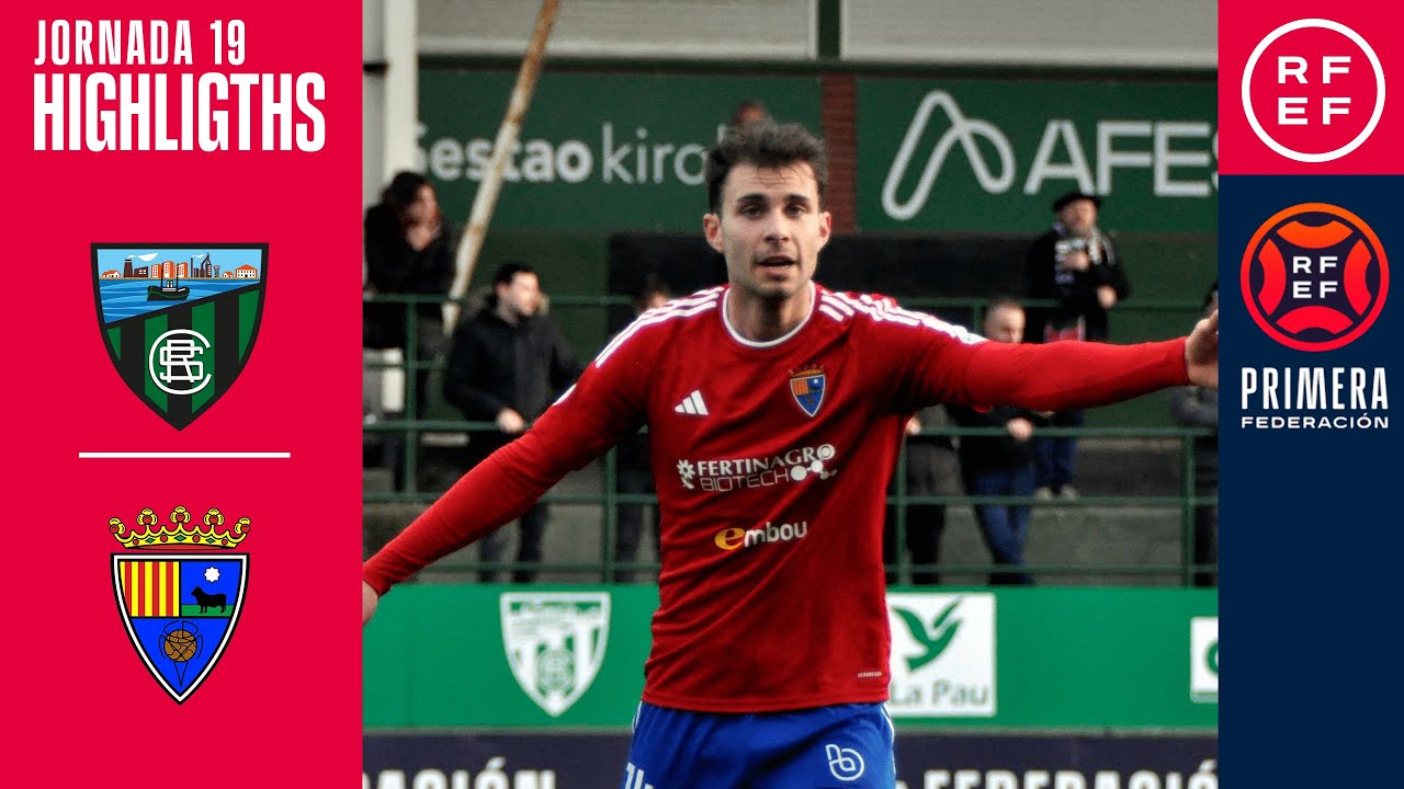 Resumen #PrimeraFederación | Sestao River Club 1-1 CD Teruel | Jornada 19, Grupo 1