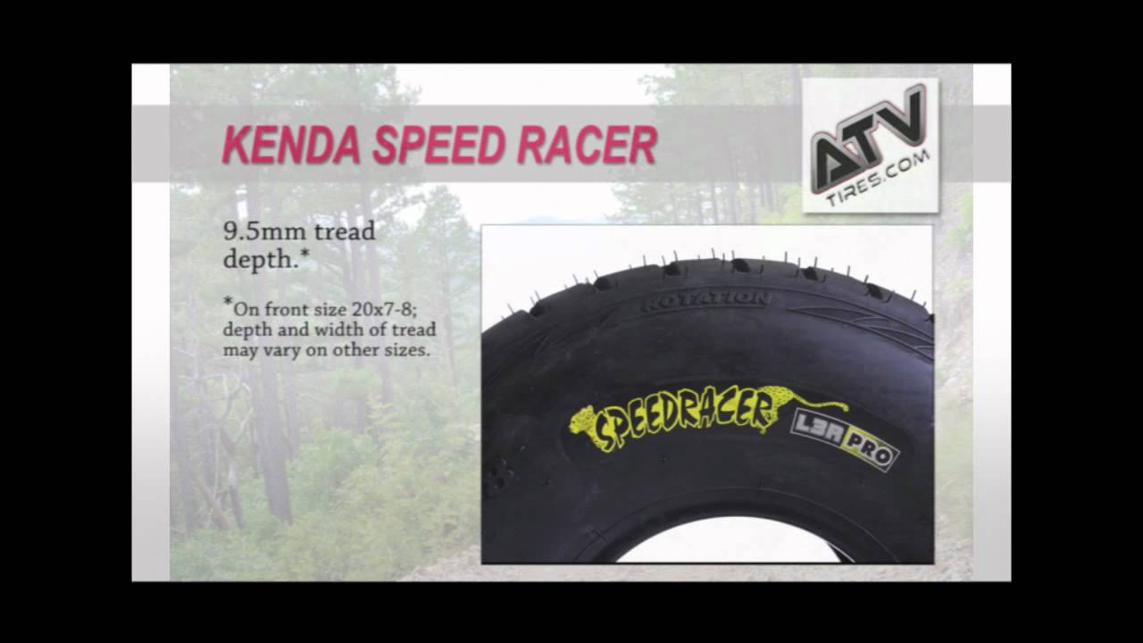 Kenda Speed Racer ATV Tire